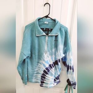 3/4 zip PINK sweater